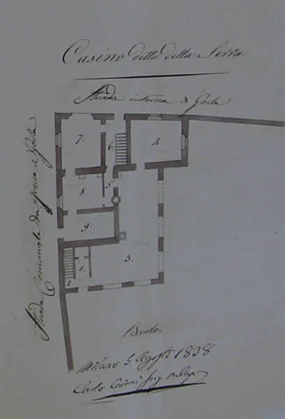 Casino detto della Serra. Pianta_html